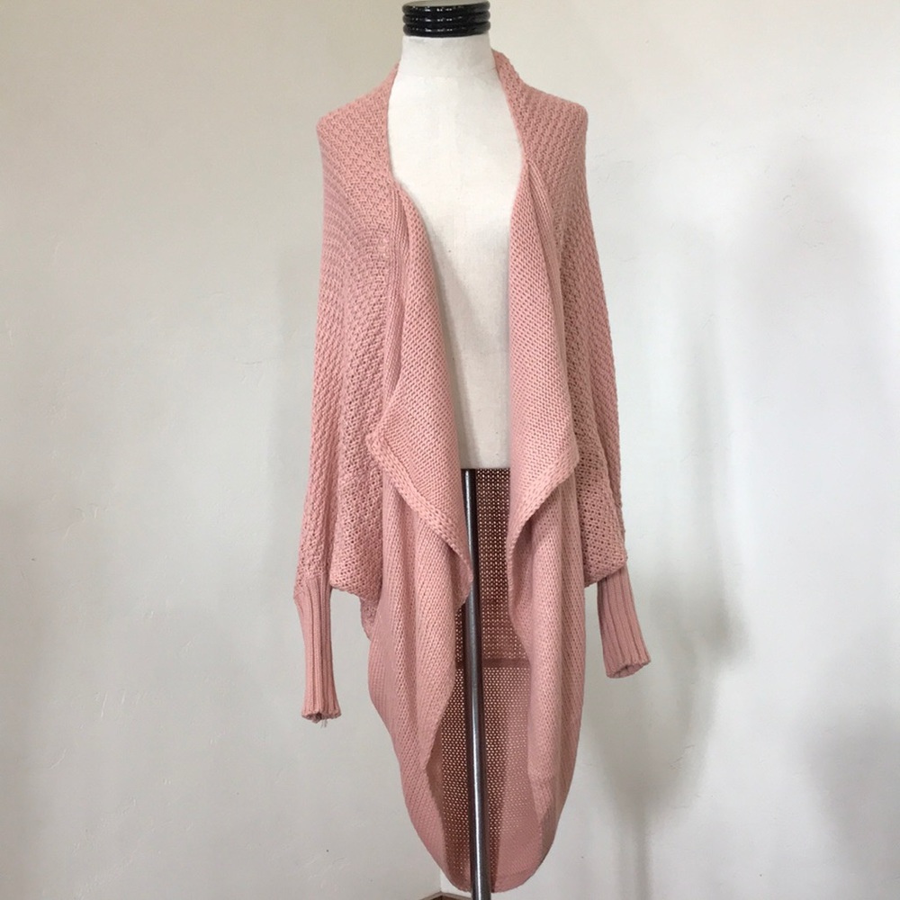 Pink Crocheted Cardigan Cover - Unbranded - NWOT